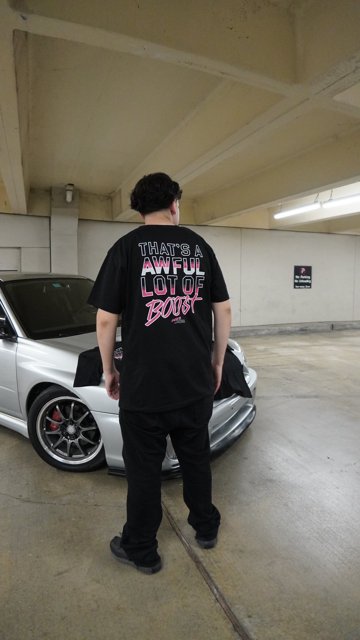 AWFUL LOT OF BOOST TEE - Black